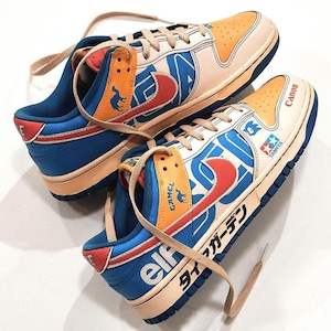Custom Handpainted Sneakers for Gift, Custom Handpainted 1993 SEGA sonic the Hedgehog x F1 Inspired, Custom Personalized Sneakers.