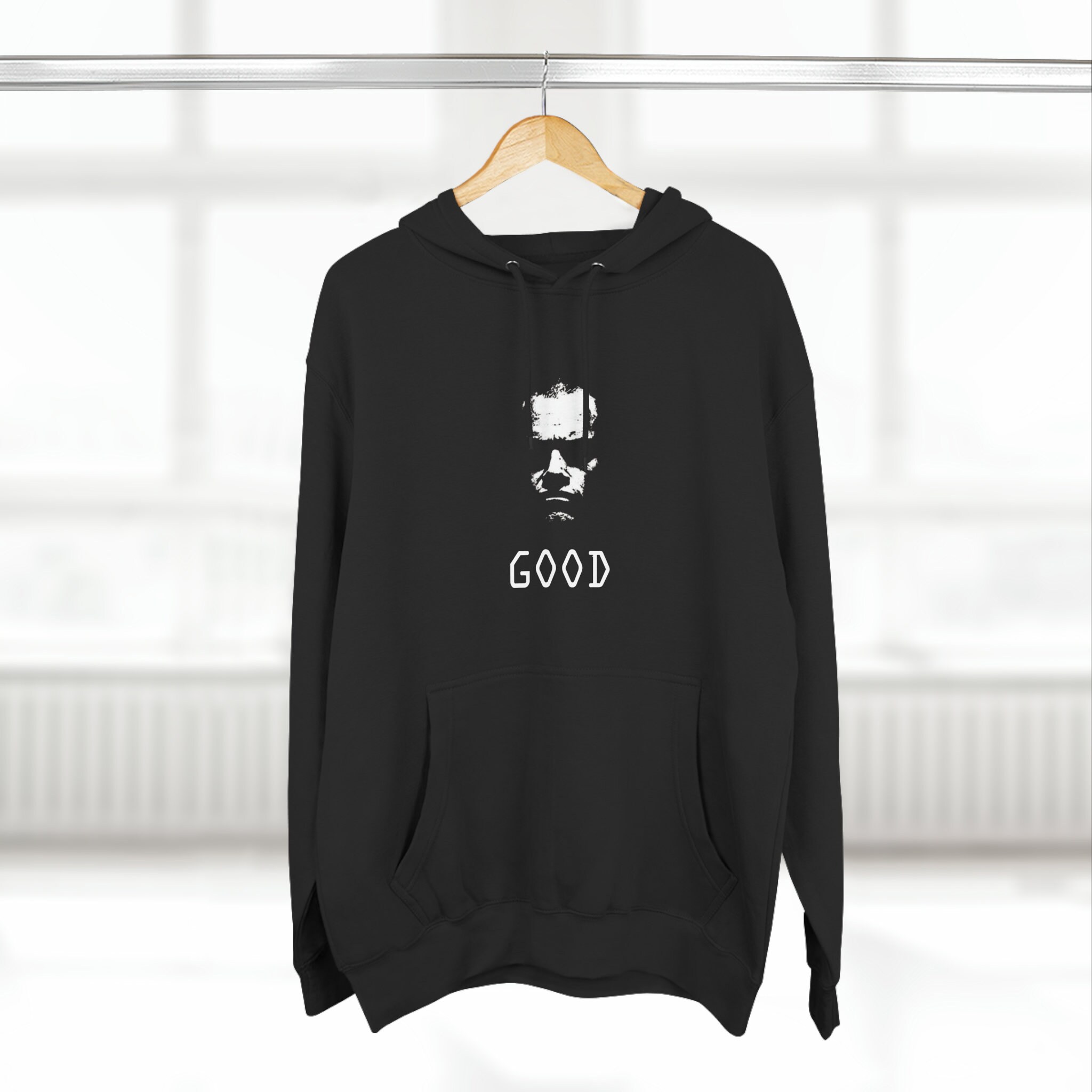Pull à Capuche Unisexe Noir GOOD Jocko Willink - Marque SecondRoundCo Neuf Avec étiquette