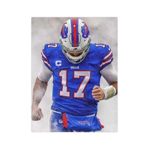 Josh Allen Blanket | Gift For Buffalo Bills | Gifts For Him | Gifts For Her