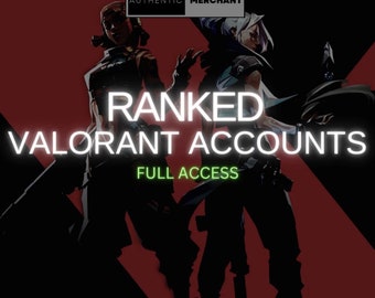 Account Valorant classificato / Bronzo / Rank Ready / Giocatori PC