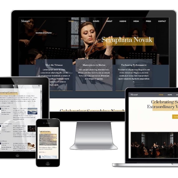 Mozart Wordpress Theme