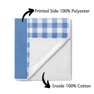 Gingham Beach Towel Name Bath Towel Personalized Kid Pool Towel Kid Birthday Gift Boy Gingham Towel Girl Pink Beach Towel Baby Beach Towel