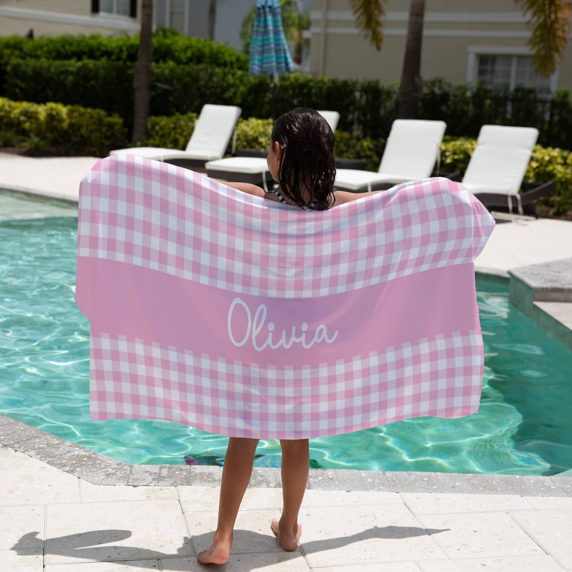 Gingham Towel Etsy
