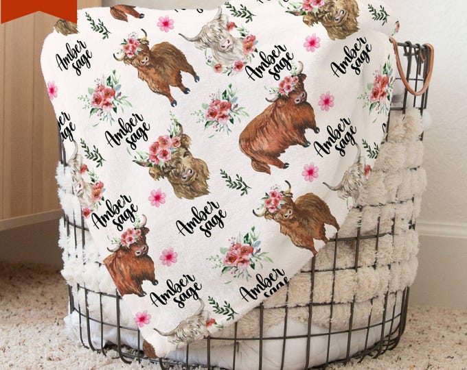 Cowdogs Swaddle Blanket