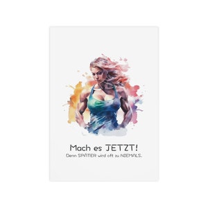 Bodybuilding Poster, Home Gym Wall Art, Fitness Wall Art, Gift for Bodybuilder, Gift Idea Fitness, Watercolor Design