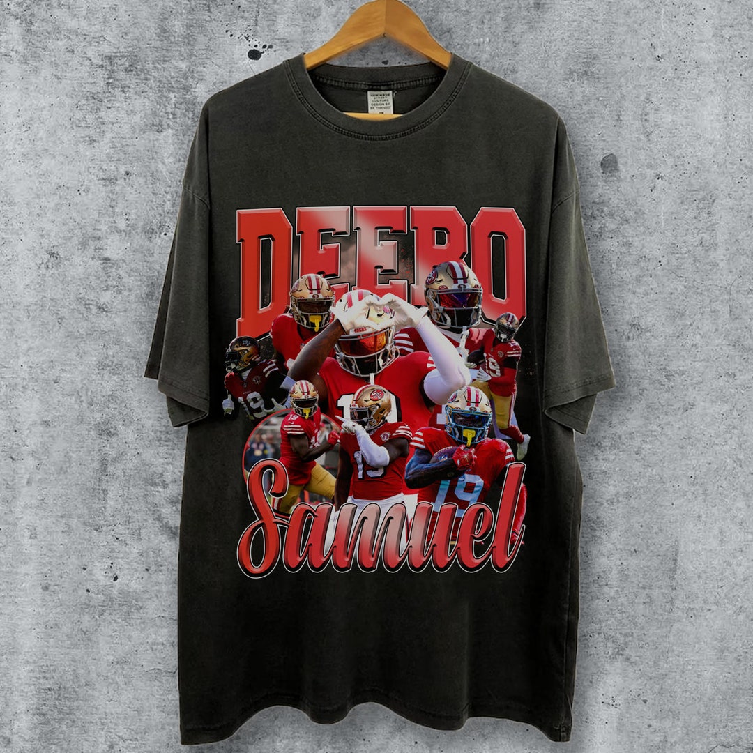 Vintage Deebo Samuel Tshirt, Sweatshirt, Hoodie, Football, Vintage ...