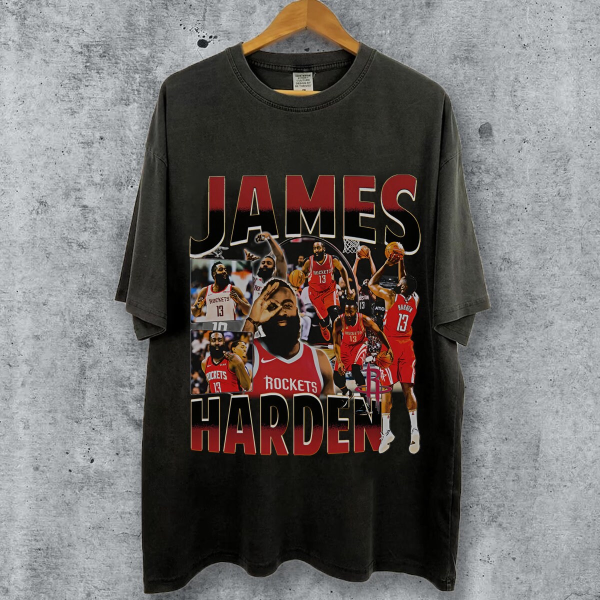 James Harden Bootleg Shirt, James Harden The Beard Sweatshirt, 90s Vintage  Graphic