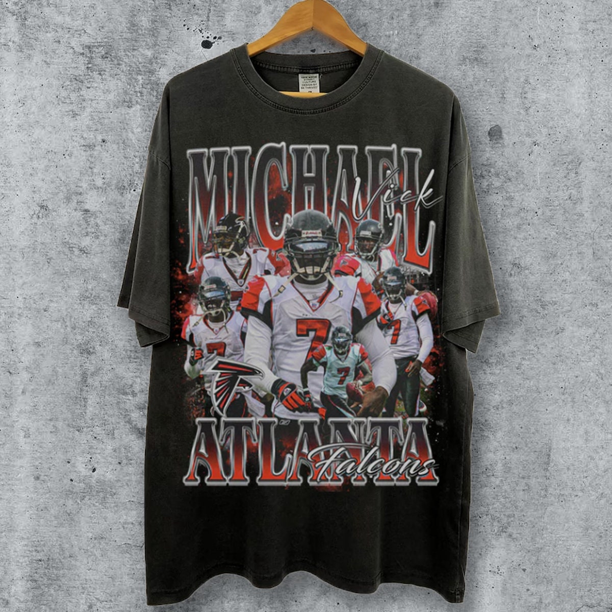 Vtg #7 MICHAEL VICK Philadelphia Eagles Reebok T-Shirt YS (Deadstock)