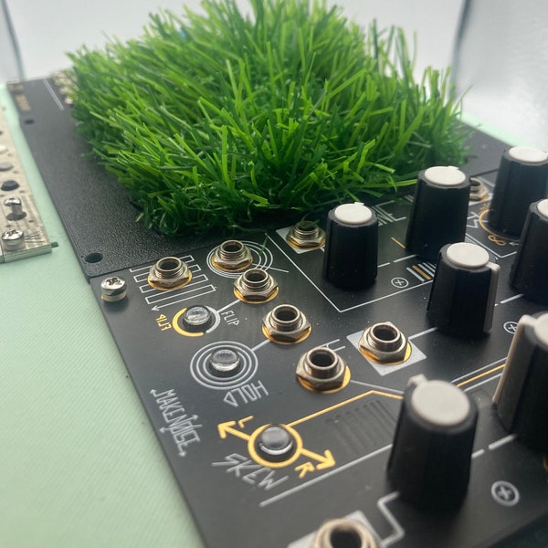 Touch some grass eurorack modular synth blank panel 20hp