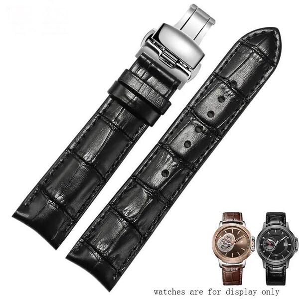Seiko Leather Deployment Watch Strap Etsy