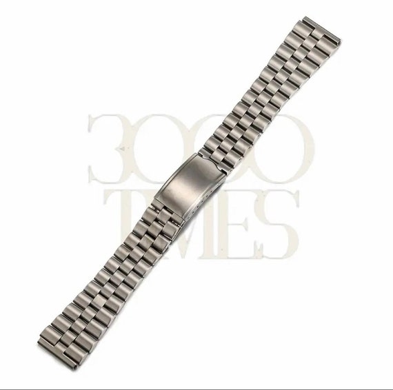13mm 17mm 18mm 19mm 20mm Stainless Steel Replacement Jubilee Watch Bracelet  Fit For Rolex SKX Watch - AliExpress