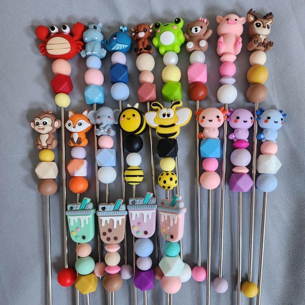 Palitos de amigurumi, palitos de costura