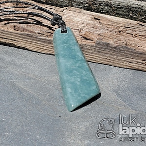 Guatemalan Princessa Jadeite &gt;&gt; Braided Adjustable Necklace &gt;&gt; Mayan Jade