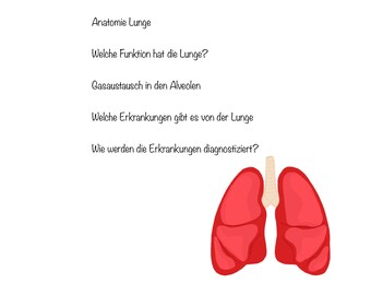 Pulmones de hoja de aprendizaje