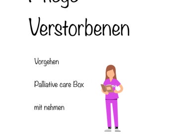 Studieanteckningar om vård av avlidna
