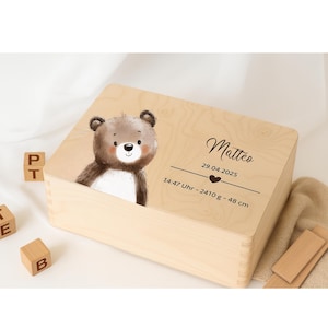 Erinnerungskiste, Erinnerungskiste Baby, Erinnerungsbox Baby, Kiste Geburt, Memory Box, Baby Erinnerungskiste, Geburt, Geschenk zur Geburt