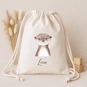 Turnbeutel personalisiert Kind, Personalisierter Turnbeutel, Kindergartenkind, Turnbeutel Name, Kita Beutel, Schulanfang, Sporttasche afbeelding 3