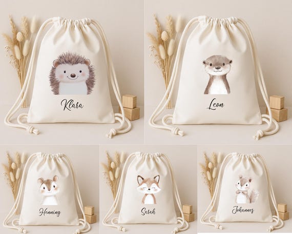 Turnbeutel personalisiert Kind, Personalisierter Turnbeutel, Kindergartenkind, Turnbeutel Name, Kita Beutel, Schulanfang, Sporttasche