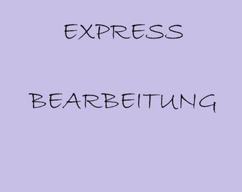 Express Bearbeitung