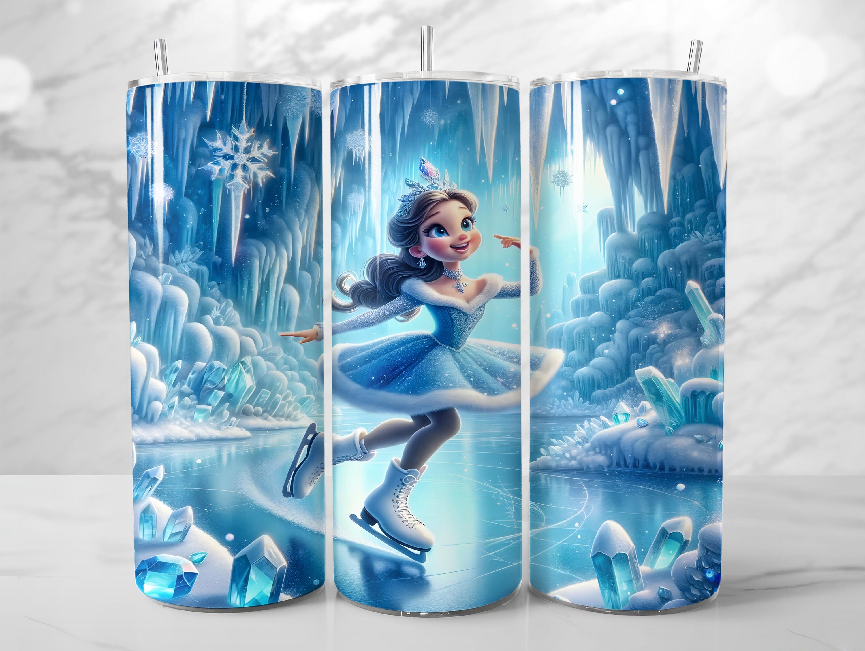 Elsa Crystals Frozen 2 Inspired Leggings in Capri or Full Length