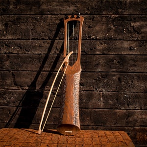 Tagelharpa Bass thor 3 Strings Jouhikko ALT Talharpa Medieval Skald ...