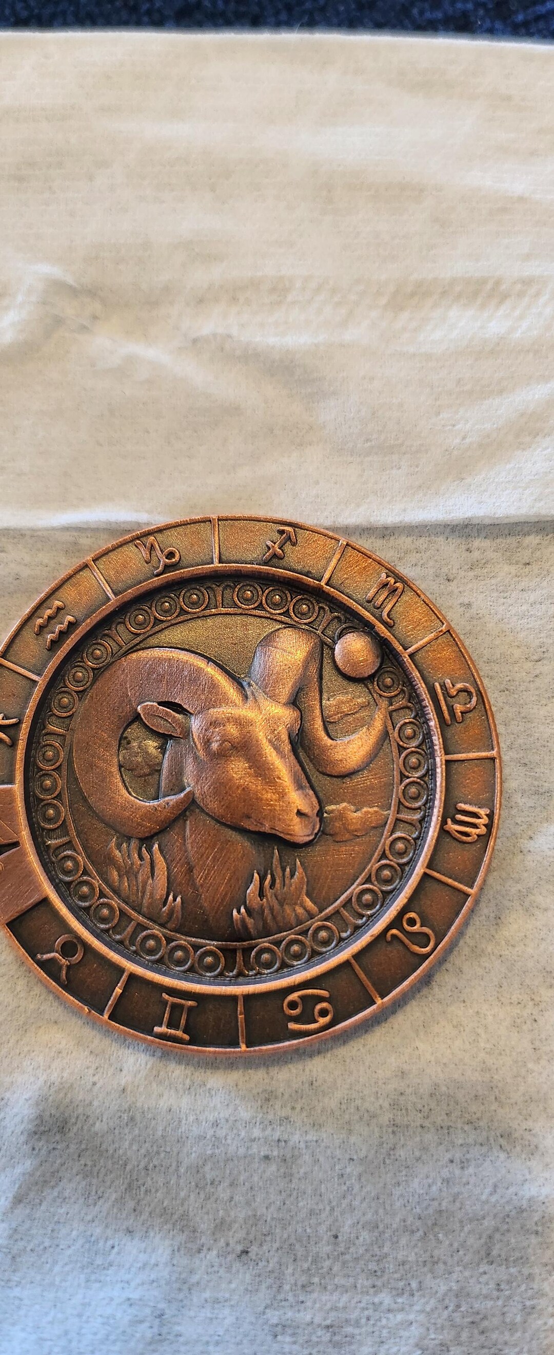 Zodiac Signs Rounds 12 Zodiac Copper Rounds. Each Sign is Represented. - Etsy
