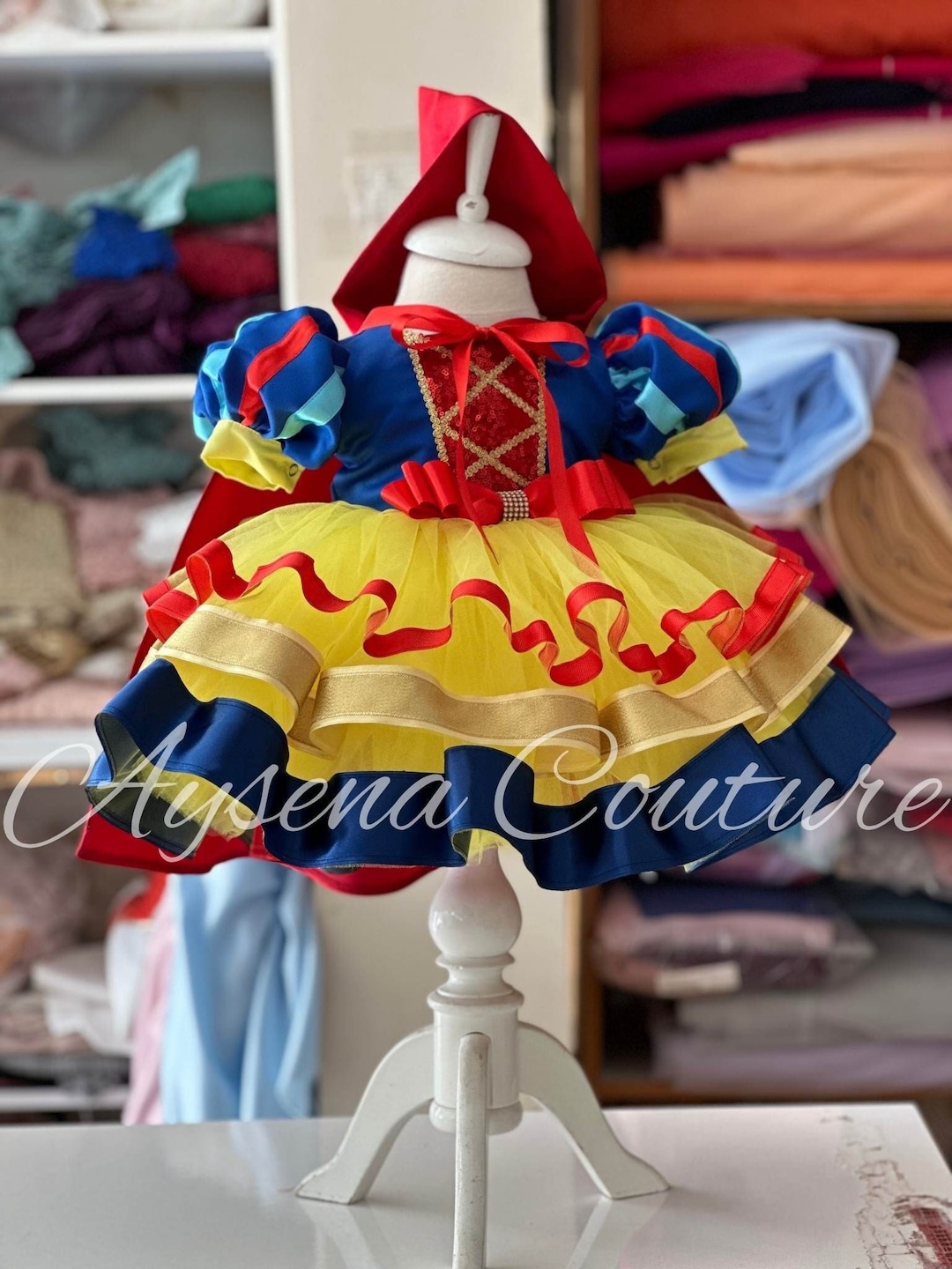 Buy Snow White Dress, Disney Costume for Toddlers, Fancy Dress for  Girls,toddler Tutu Dress, Disney Snow White Dress,flower Girl Dress Online  in India