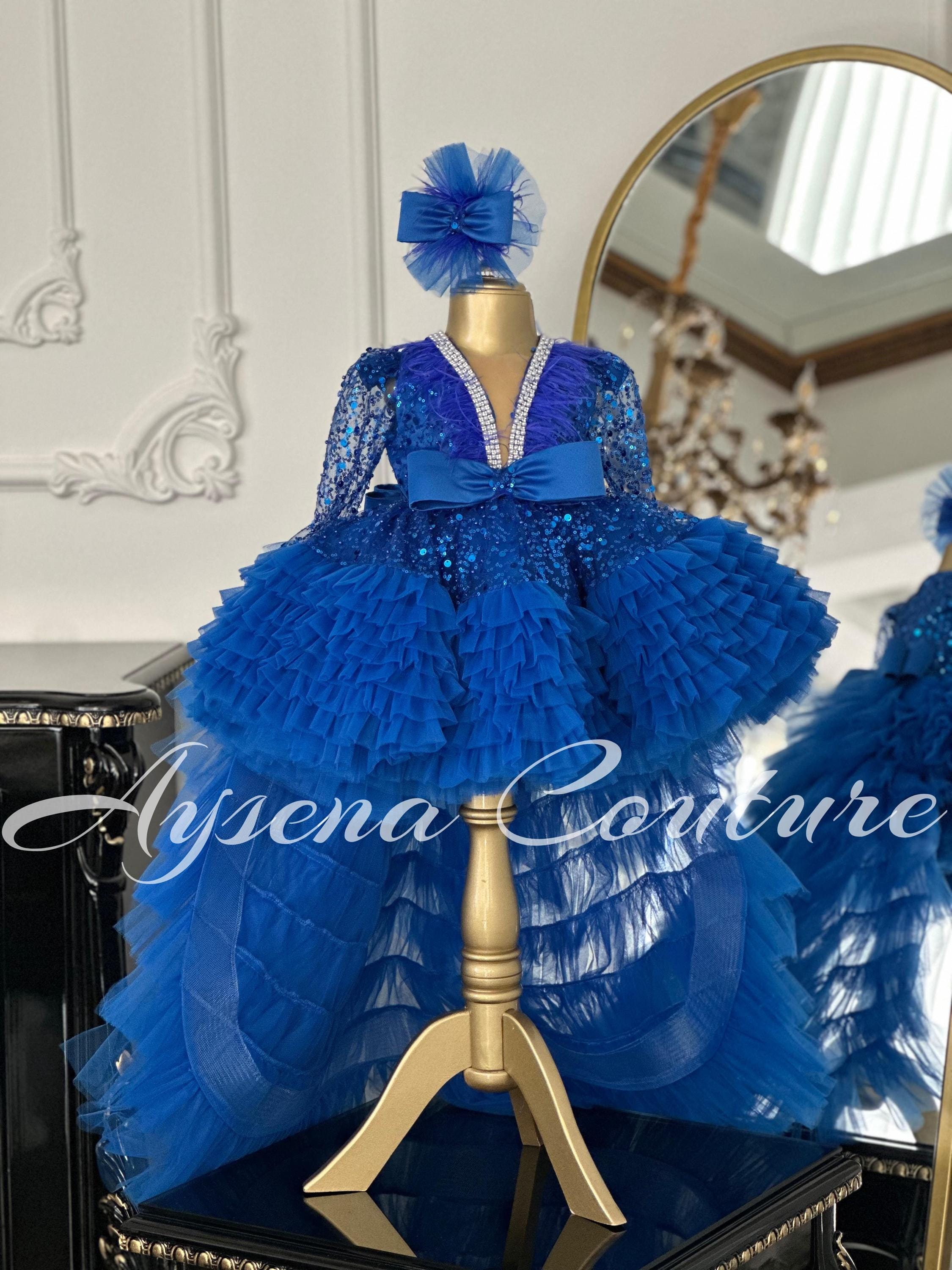 royal blue prom dresses puffy Royal Blue Long Mermaid Sweetheart Sequined Evening Prom Dresses – 27dress