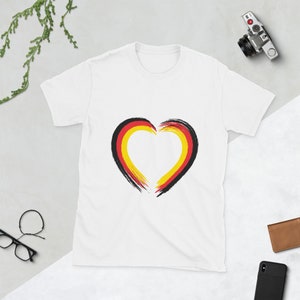 Deutschland Fussball Fans T-Shirt ,Euro 2024 | Euro 24 | T-Shirt Germany | Deutschland Unisex-T-Shirt