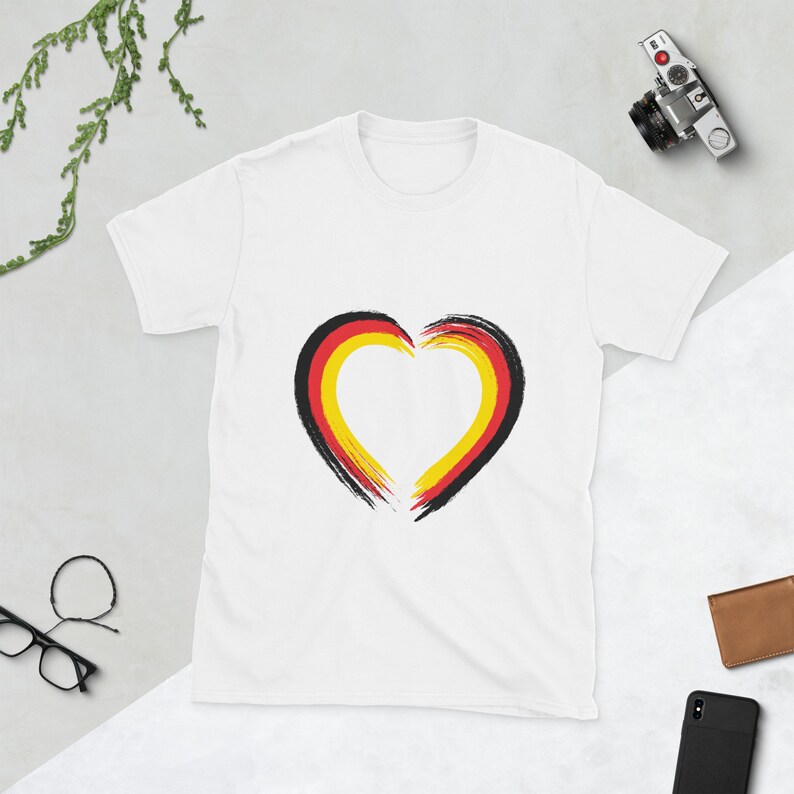 Deutschland Fussball Fans T-Shirt ,Euro 2024 | Euro 24 | T-Shirt Germany | Deutschland Unisex-T-Shirt