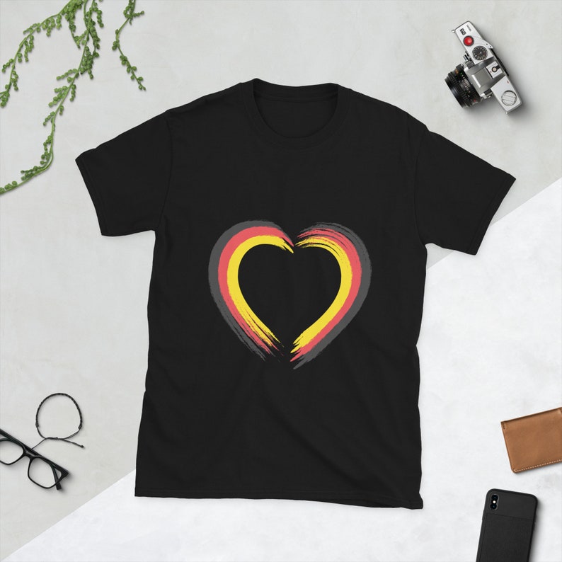 Deutschland Fussball Fans T-Shirt ,Euro 2024 | Euro 24 | T-Shirt Germany | Deutschland Unisex-T-Shirt
