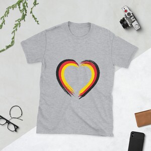Deutschland Fussball Fans T-Shirt ,Euro 2024 | Euro 24 | T-Shirt Germany | Deutschland Unisex-T-Shirt