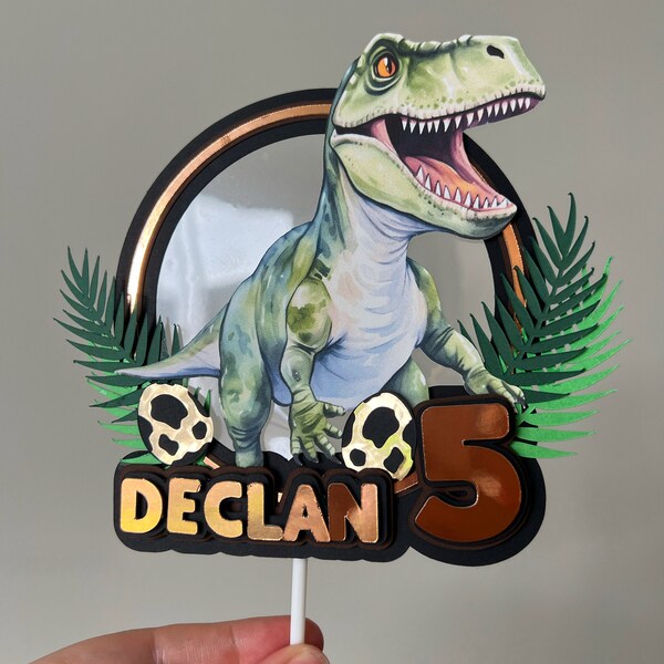 Dinosaur Cake Topper