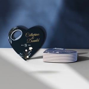 Wedding Gift, Special Gift for Wedding Guests, Heart Magnetic Bottle Opener image 3