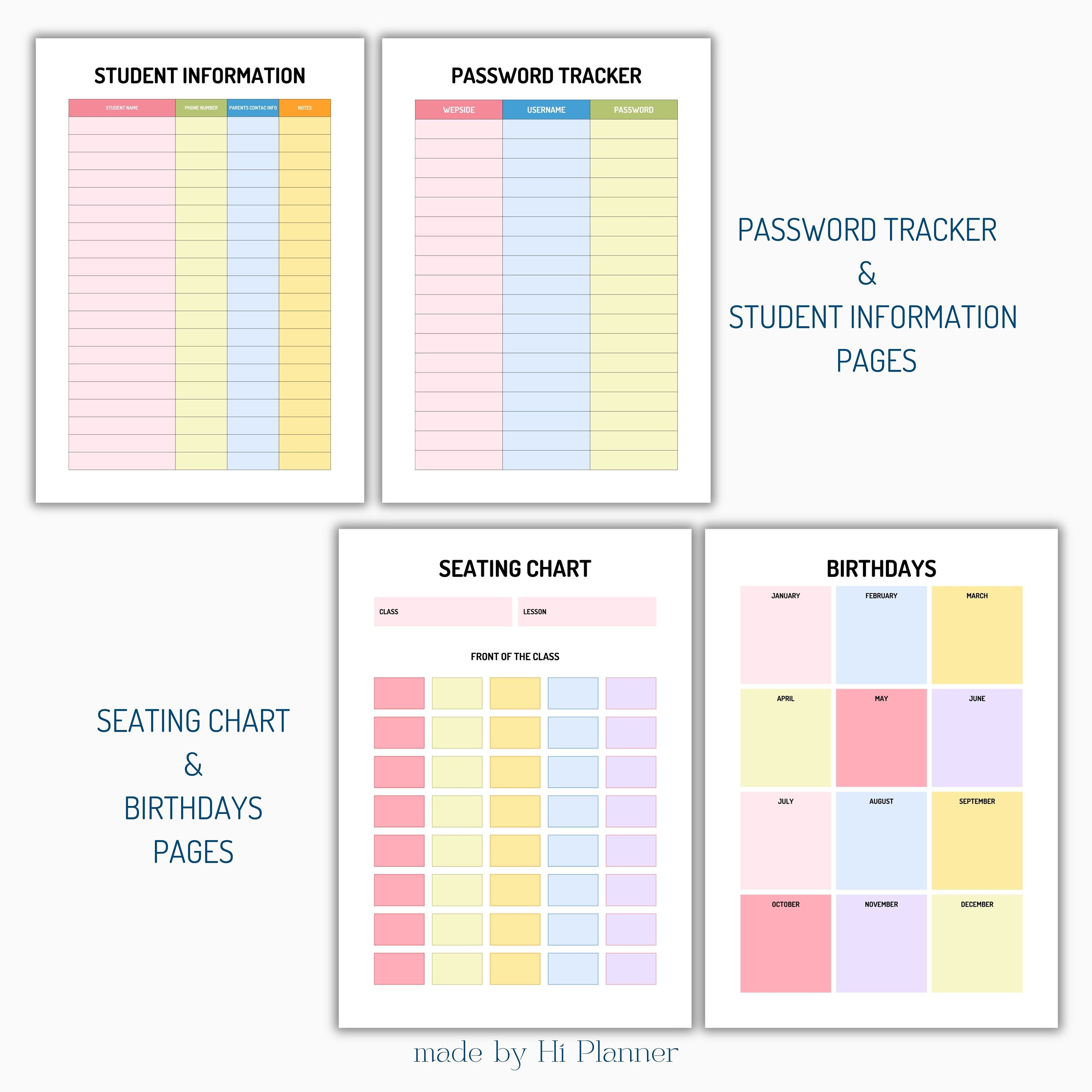 Teacher Lesson Planner