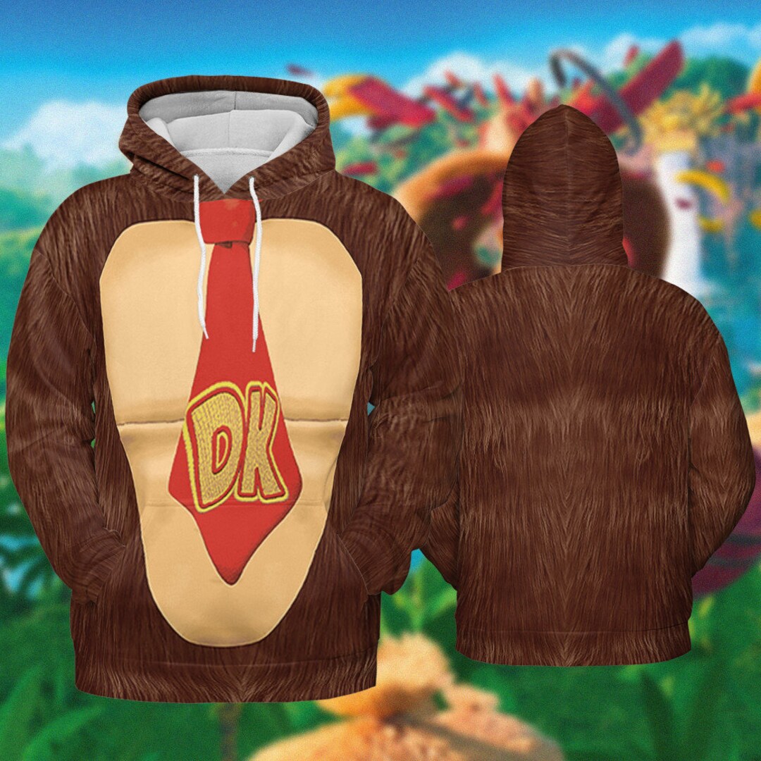Costume Donkey Kong Outfit Donkey Kong Super Mario 3D Full Etsy UK