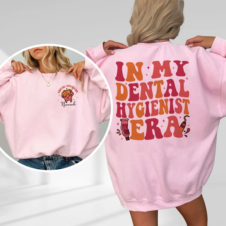 In My Dental Hygienist Era Sweatshirt, Dentist Sweatshirt, Dental