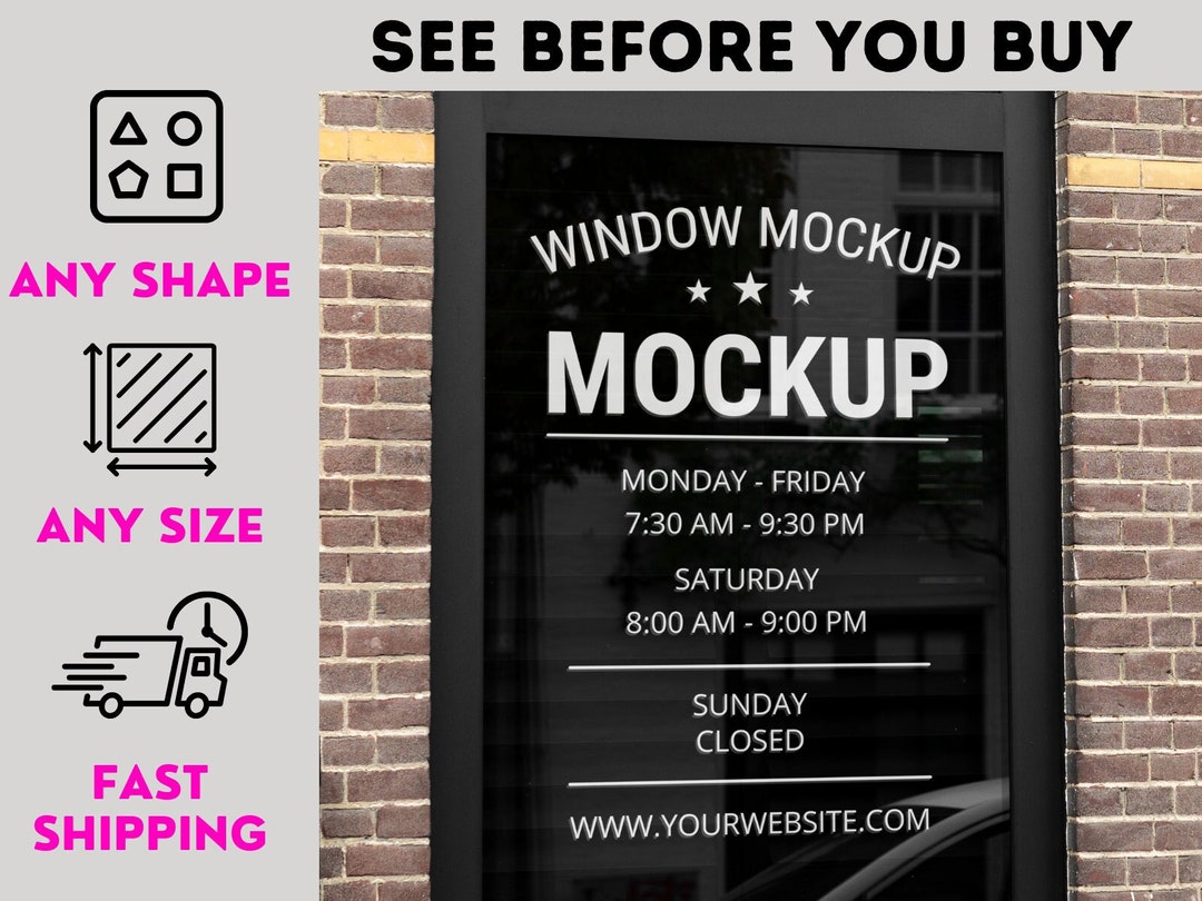 Custom Vinyl Decals - Personalized Vinyl Decals - Custom Business ...