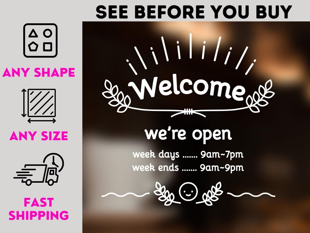 Custom Vinyl Decals Personalized Vinyl Decals Custom Business Decals