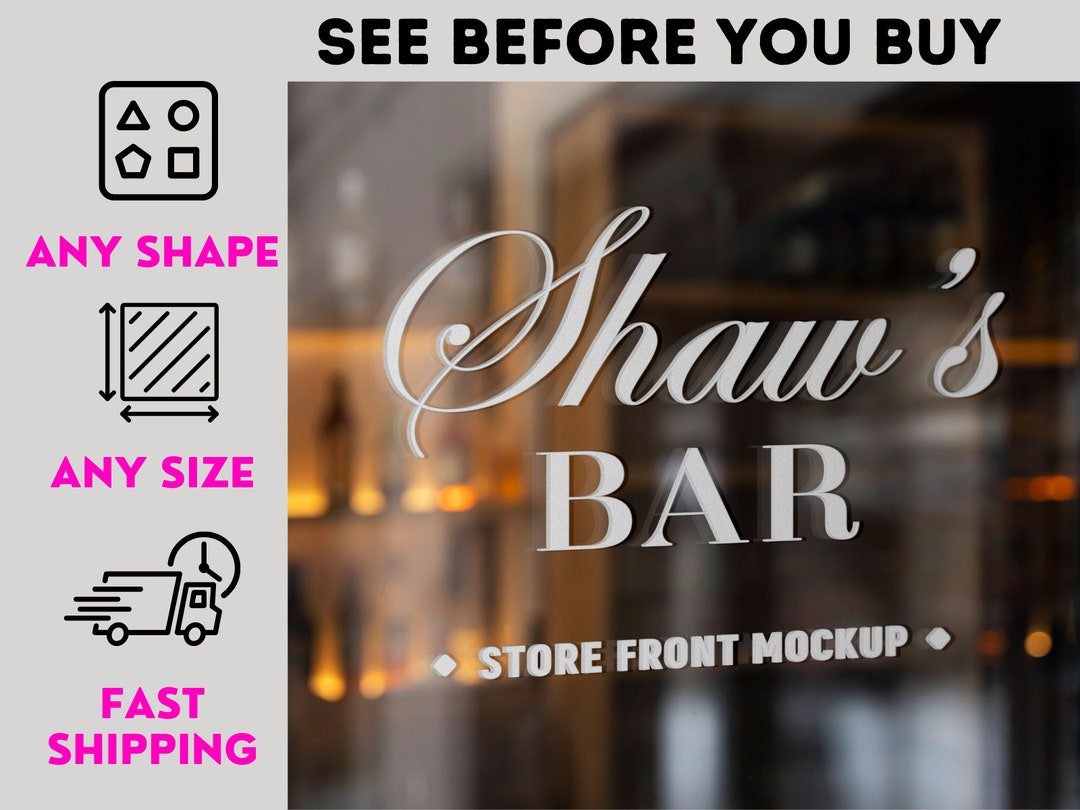 Custom Vinyl Decals Personalized Vinyl Decals Custom Business Decals