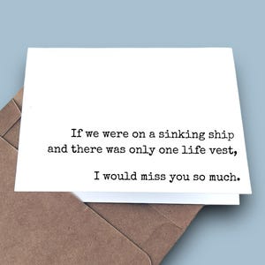 WITTY | Funny Best Friend Birthday Card | Everyday Hello Card | Buh-Bye, Nice Knowing You | I&#39;ll Miss You, Friend!