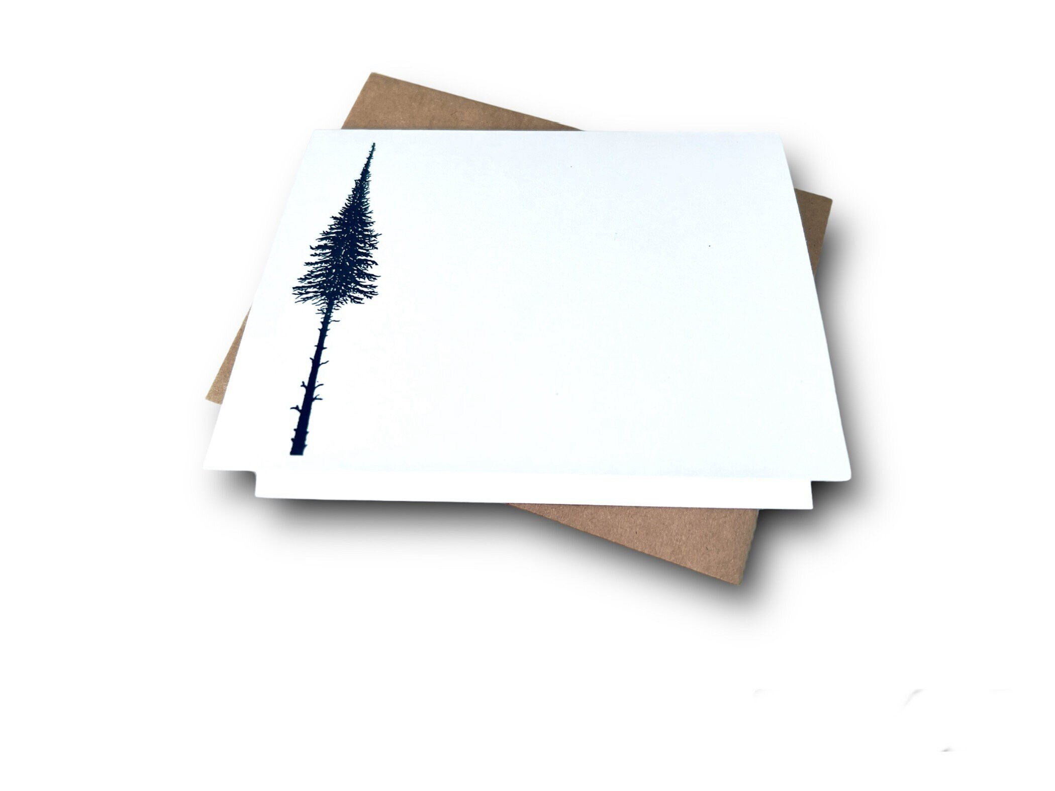 Fir Tree Notecard Set | Charming Fir Tree Stationery on Quality ...