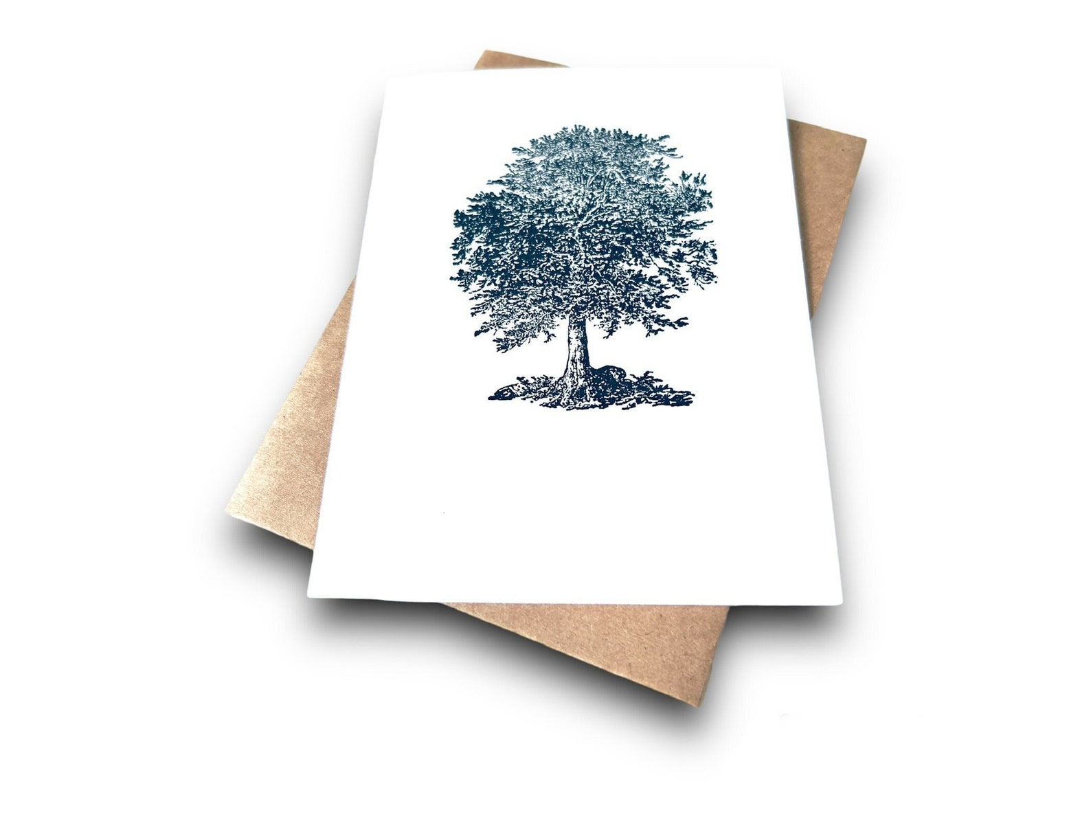 Summer Trees Notecard Set | All Occasion Botanical Note Cards on Extra ...
