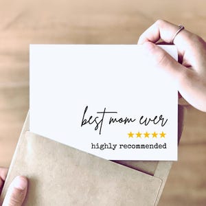 5-Star MOM & other Funny Mother&#39;s Day Cards | Hilarious Birthday Card for Mom | Your One-Stop-Shop for New Moms to Seasoned Moms