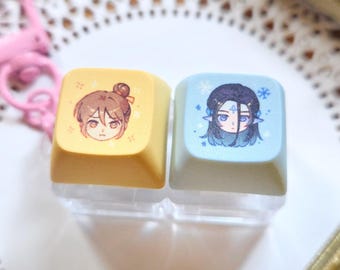 Moshang Keycap Clicker Keychain - Danmei Fidget Clicker SVSSS Scum Villain Self Saving System