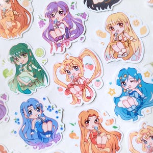 Pichi Pichi Pitch Mermaid Melody 2 inch Vinyl Stickers