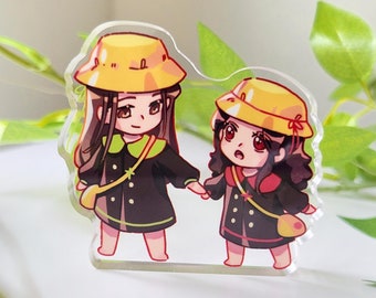 SVSSS - Bingqiu Children Thick Acrylic Standee | Scum Villain Self Saving System Shen Qingqiu & Luo Binghe