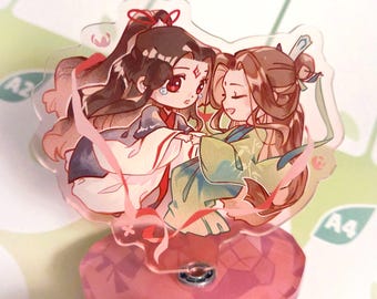 Bingqiu Heart Spinning Standee – SVSSS Scum Villain Self Saving System Luo Binghe & Shen Qingqiu
