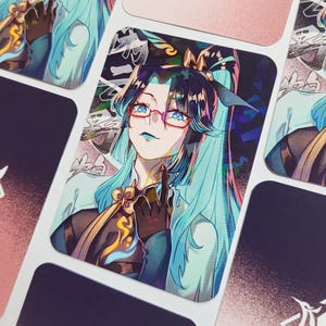 Genshin - Carte photo holographique Xianyun Cloud Retainer