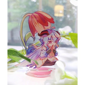 Genshin - Fairy Ganyu Eating Flower Mini Acrylic Standee